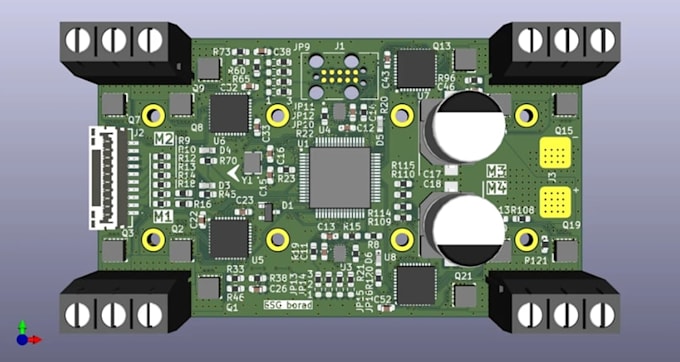 design bldc motor controller pcb for drones ev ebike robotics iot