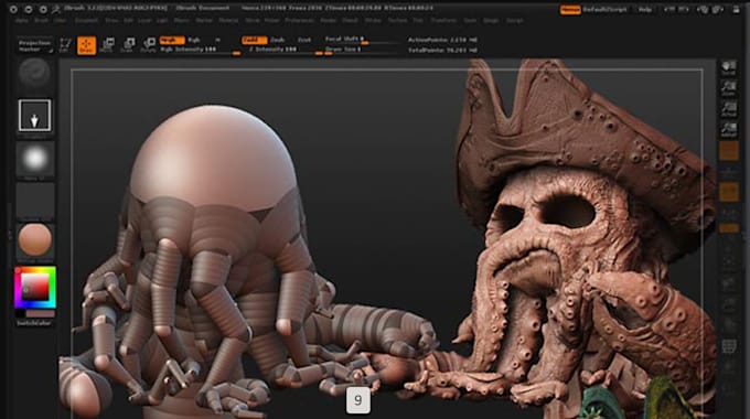 create high quality sculpture for 3d printer