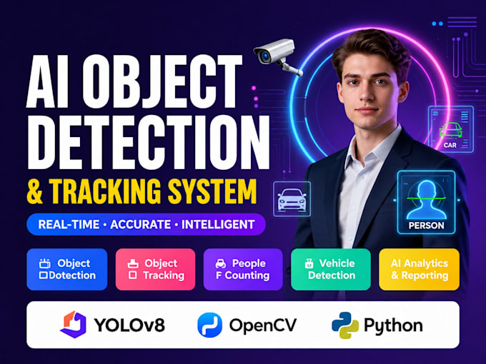 create ai object detection and tracking system using yolo and computer vision