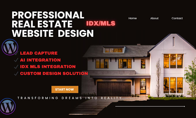 build a real estate website with idx mls integration