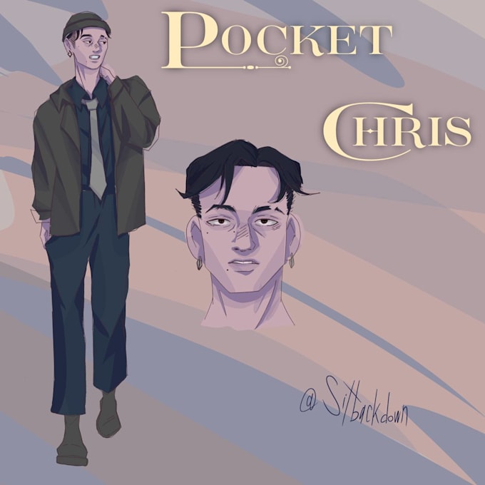 draw your original character in full body