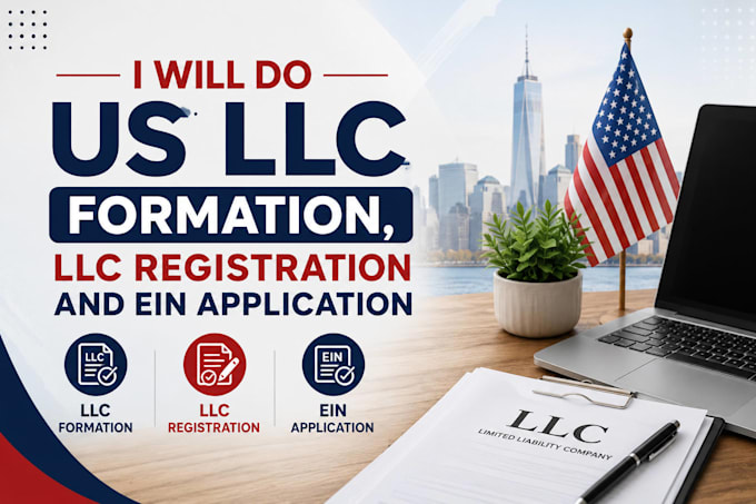 do US llc formation, llc registration and ein application