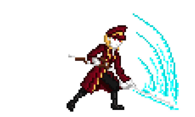 create nsfw pixel art, character design, and 128bit nsfw pixel animation