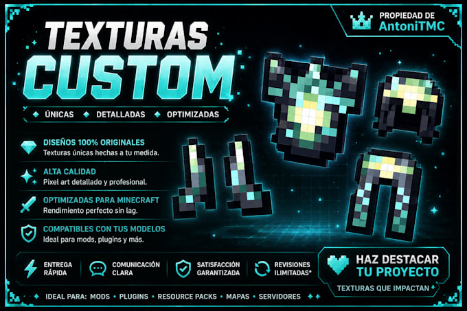 create custom minecraft texture and resource packs
