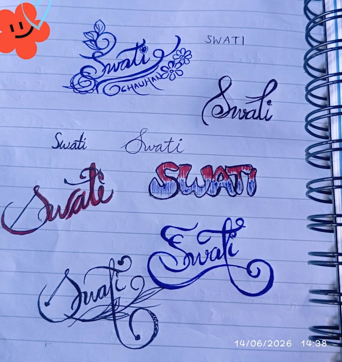 handwrite custom calligraphy letters quotes names notes