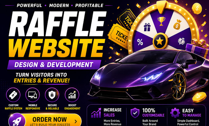 raffle website giveaway website competition website event website raffle website