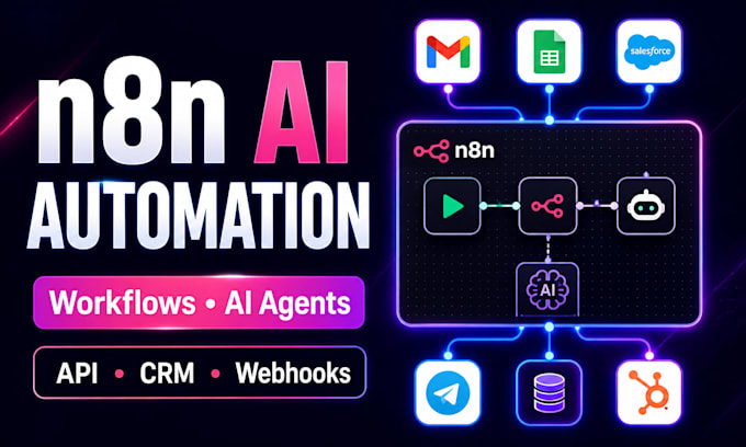 build n8n workflows and ai automation for your business
