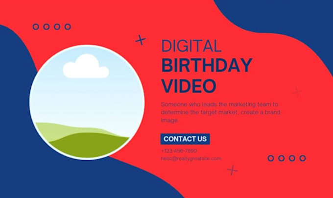 do happy birthday video