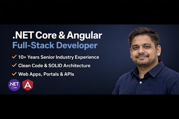 build a full stack web application in dot net and angular