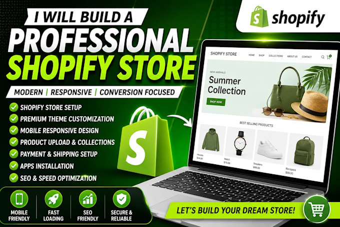 make a 5 star dropshipping store and also design it as you like