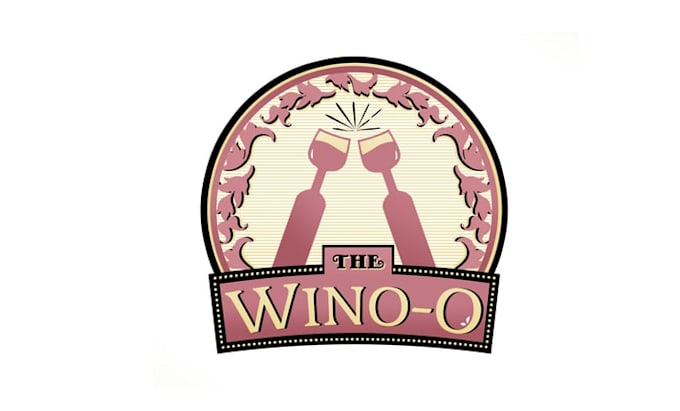 design memorable classic wine glass logo