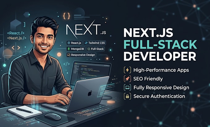 build a high performance next js and react website