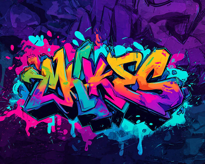 create custom urban graffiti logo designs