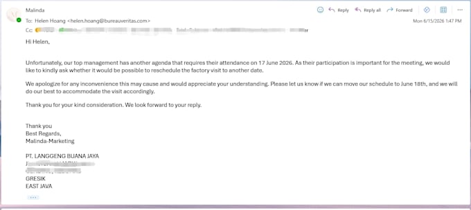 write professional business emails in english
