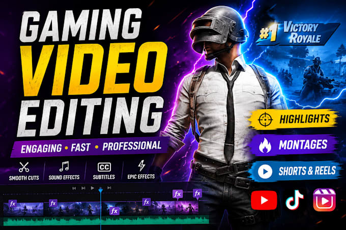 edit gaming videos for youtube