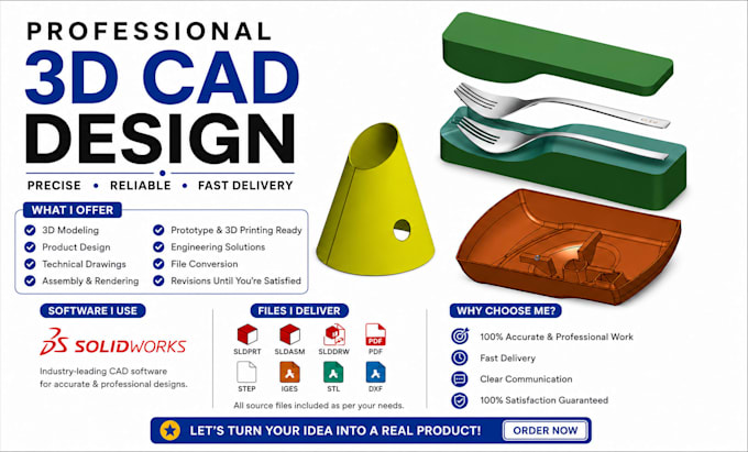 design 3d cad slip casting mold, ceramic pottery mold, production ready stl