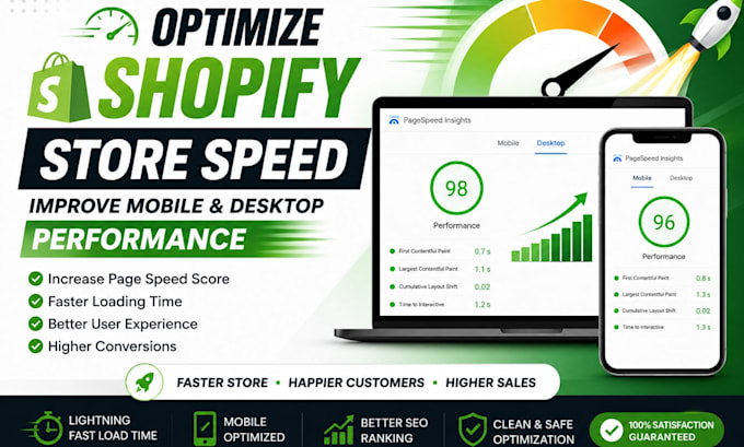 optimize shopify store speed and improve mobile desktop performance