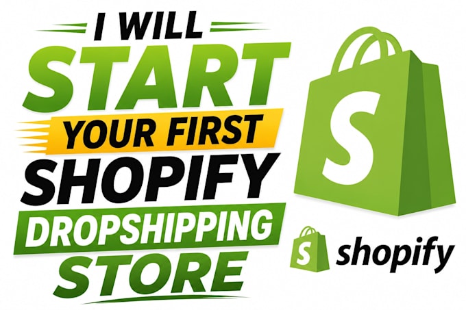 start your first shopify dropshipping store