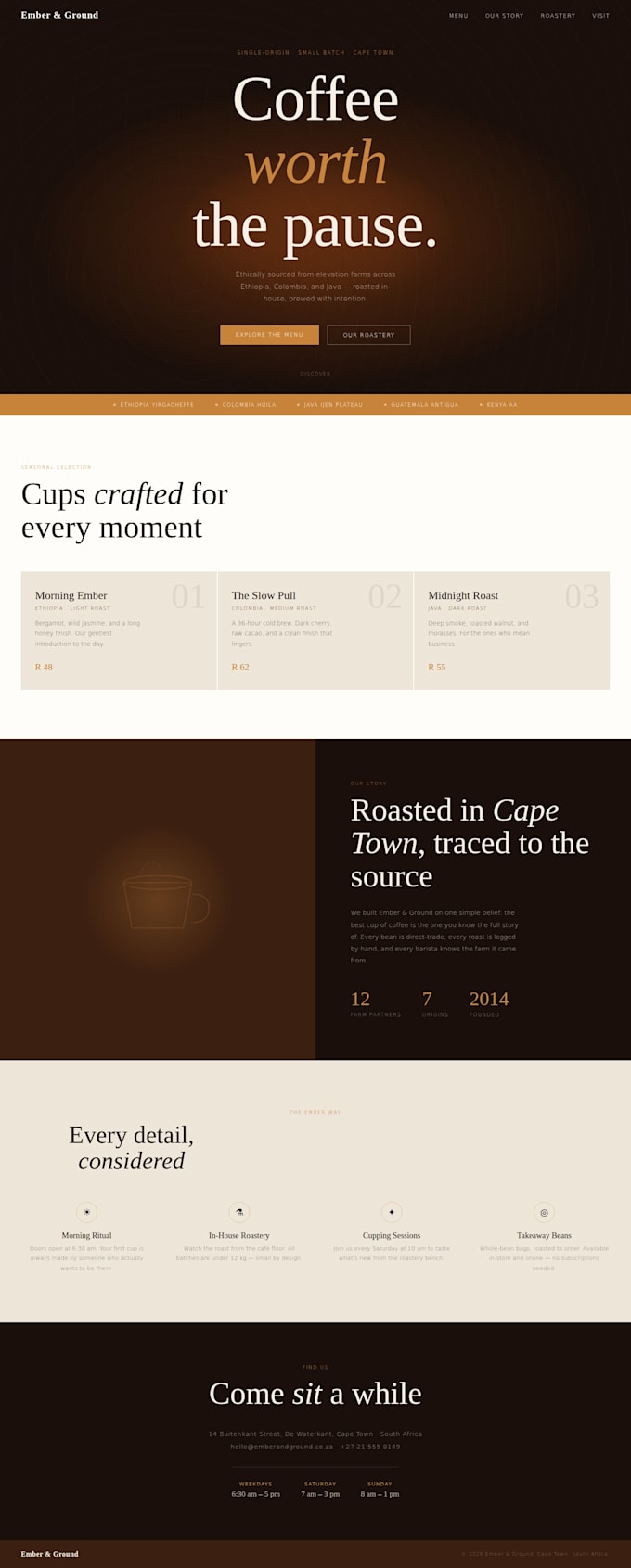 build a custom coded responsive website for you