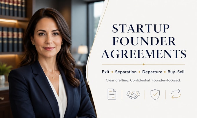draft a robust founder buy sell agreement for your startup