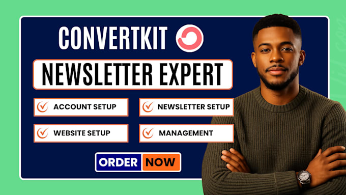 setup convertkit email automation kit newsletter kit landing page email sequence