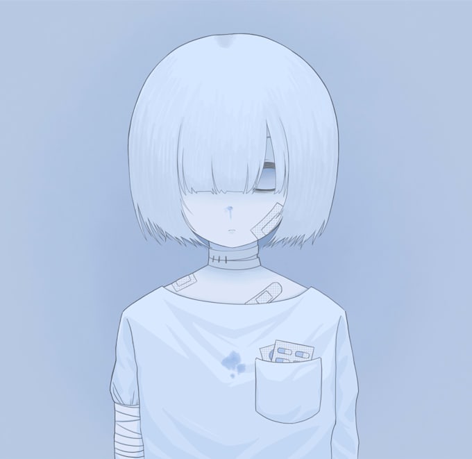 draw characters llustrations based on your requirements