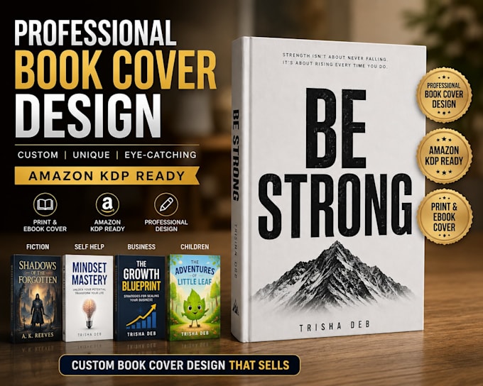 design professional book covers for amazon and print