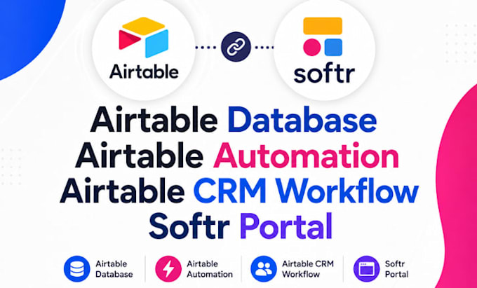 do airtable database, airtable automation softr website, airtable CRM workflow