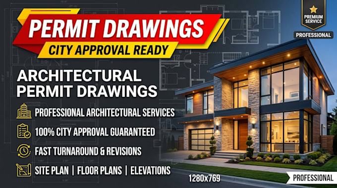 create permit drawings and architectural plans for city approval
