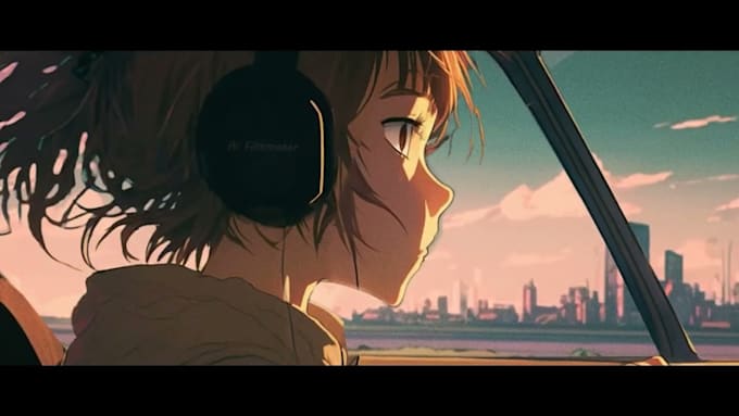 create 2d anime animation or anime music video