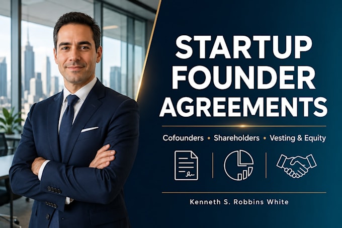 write a custom cofounder agreement and startup ownership structure
