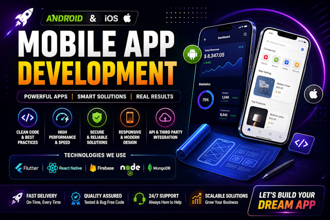 do web and mobile app development, ios, android, hybrid app development