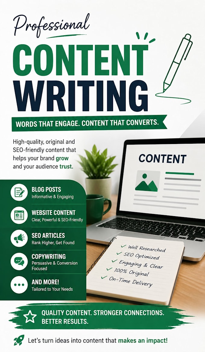 do creative content writing for your brand