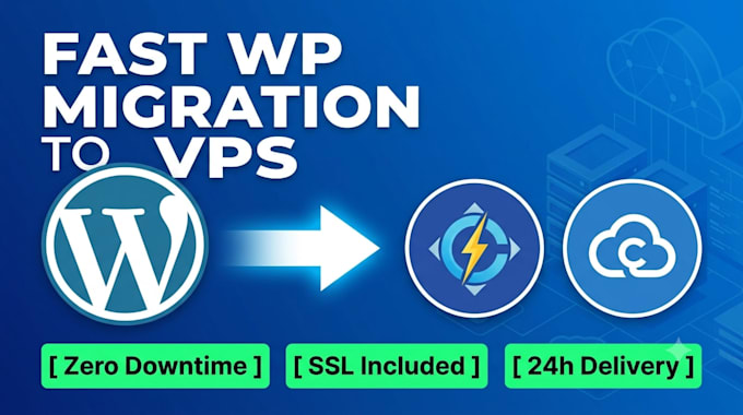 migrate wordpress to cyberpanel or cloudpanel vps