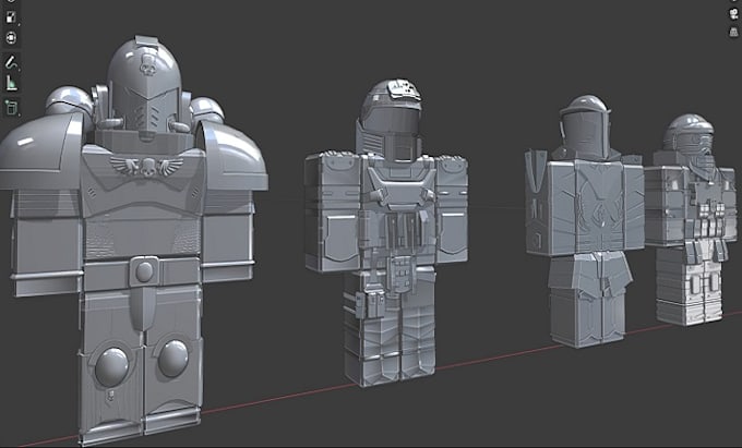 do roblox character models for you