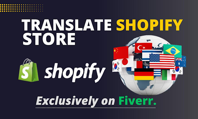 translate your shopify store into multilingual languages in 24 hrs
