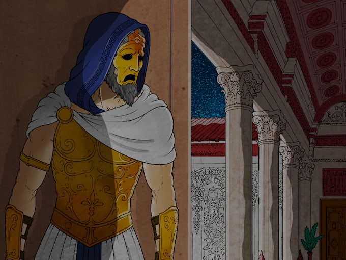 illustrate a character for you