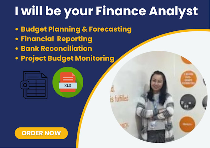 provide financial analysis, budget planning, financial reporting