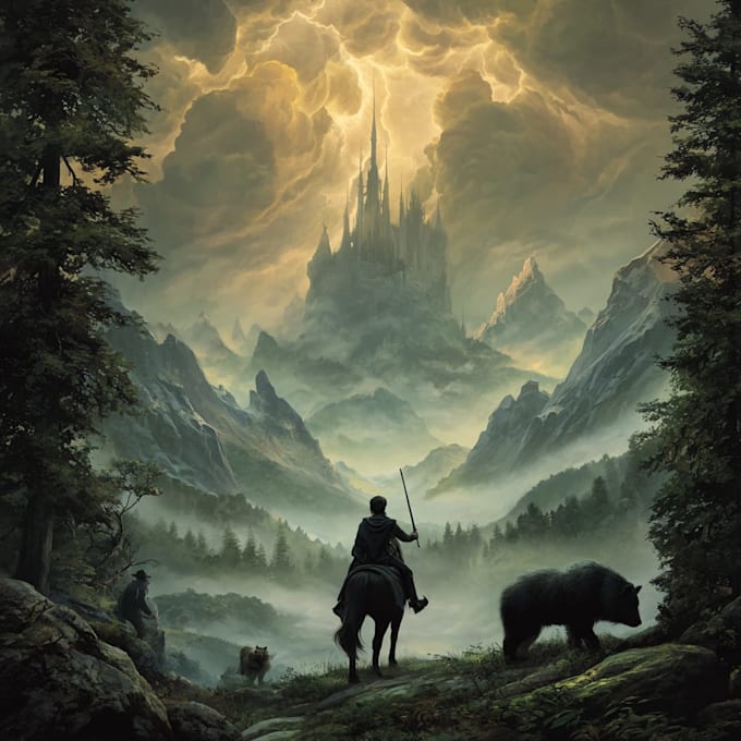 create fantastic book cover artworks
