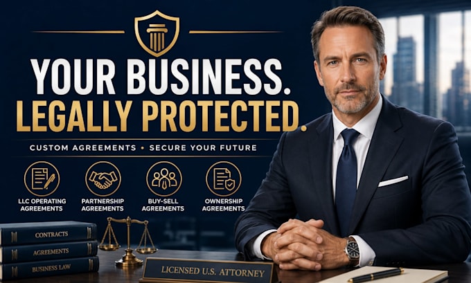draft a custom llc operating agreement as a US attorney