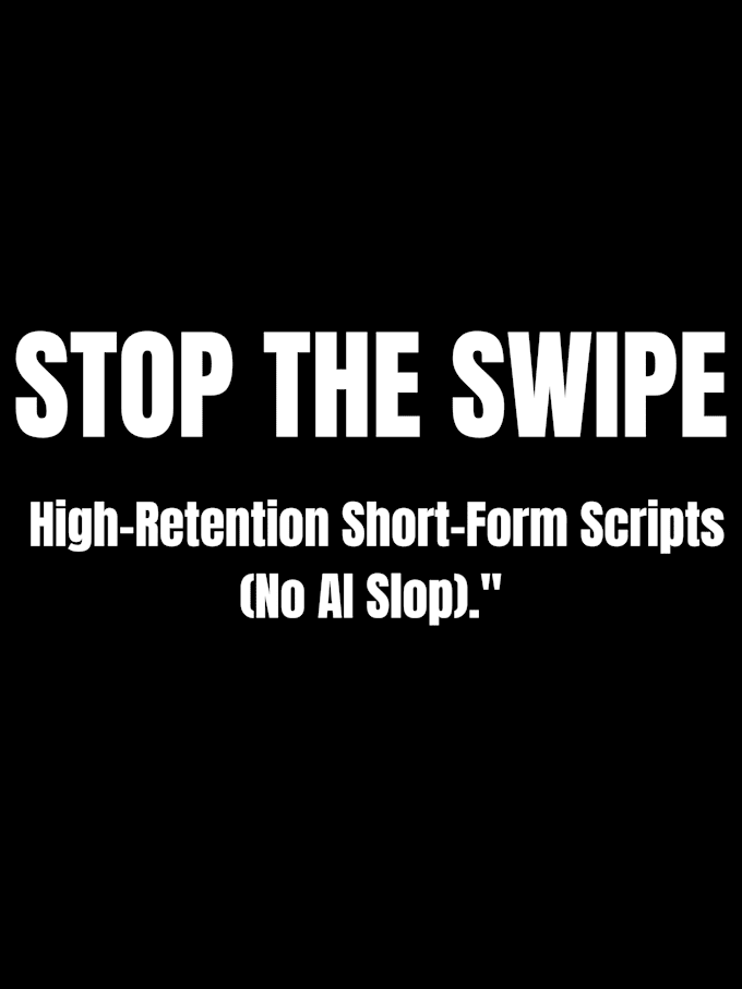 write your short form content scripts