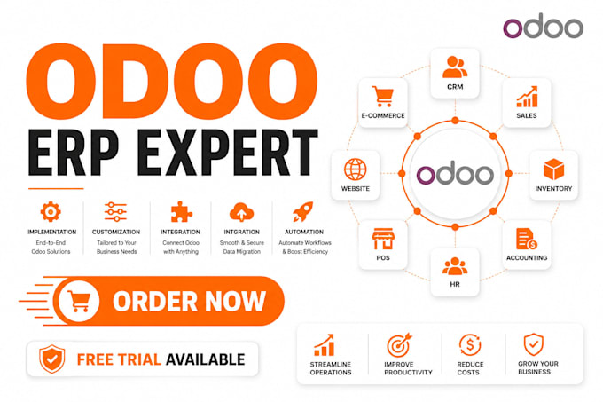 do odoo module development, website design, odoo customization and integration