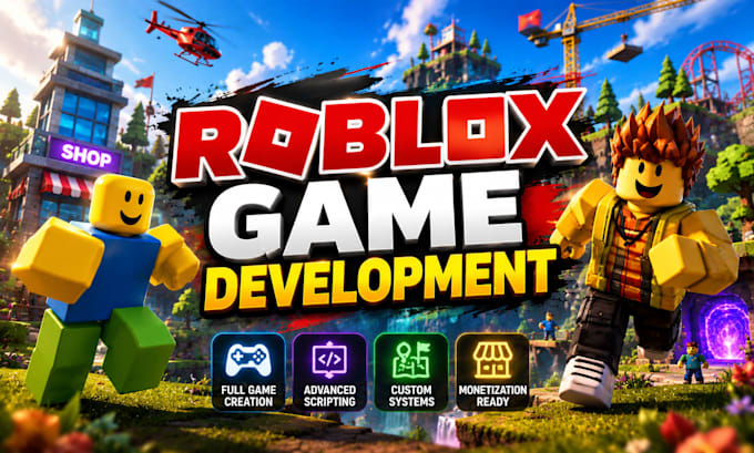 develop roblox full game, full game creation, roblox full game development