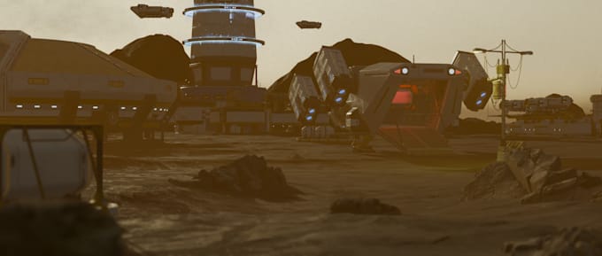 create game ready 3d models and blender animations