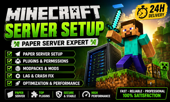 setup and optimize your minecraft paper server with plugins and permissions