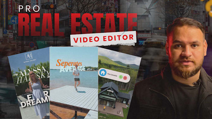edit trendy real estate reels video editing
