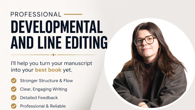 do developmental editing, proofread christian and fiction novel