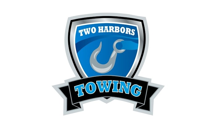 design memorable two harbors towing logo
