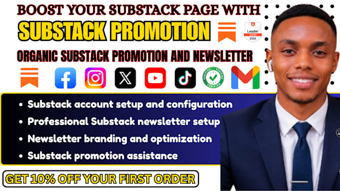 setup substack, substack promotion, substack newsletter, substack subscribers