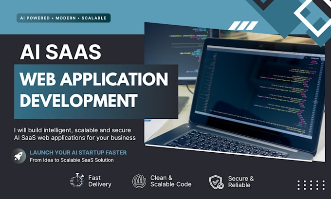 create an ai powered web app and ai saas web application